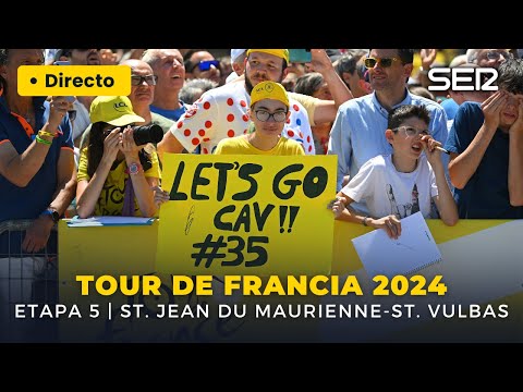 TOUR DE FRANCIA 2024 | ETAPA 5: SAINT JEAN DU MAURIENNE-SAINT VULBAS (03/07/2024)