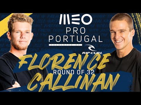 Surfing🌅🌊 John John Florence vs. Ryan Callinan MEO Pro Portugal - Round of 32 Heat Replay