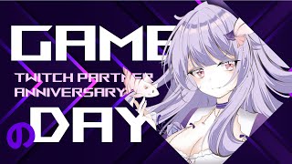 【Game の Day】Twitch實況盟友紀念日！歡迎到紫色學校發送祝福語！  #Miumi