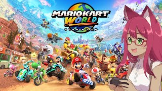 【マリオカートワールド】グランプリ制覇するぞっ【旭奈モネ】