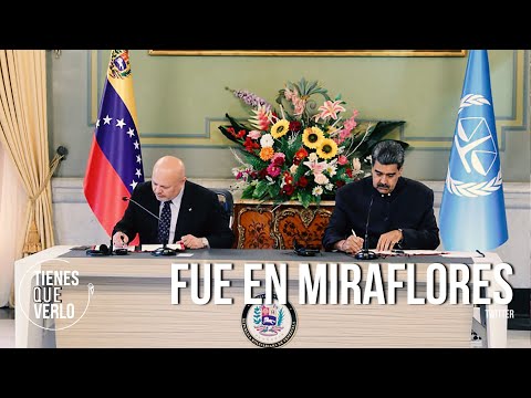 Maduro y fiscal Karim Khan de la CPI firmaron Memorando de Entendimiento