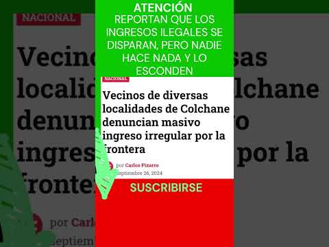 #VECINOS DE #COLCHANE $DENUNCIAN QUE SIGUEN #ENTRANDO MILES DE #ILEGALES SIN #CONTROL #shorts