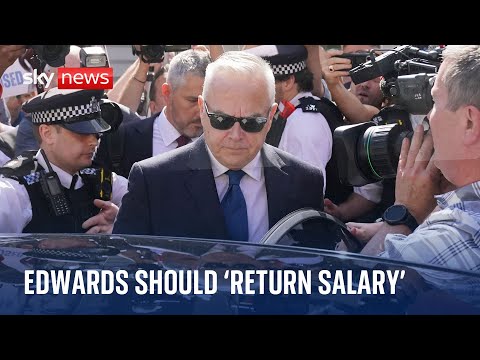 Culture Secretary Lisa Nandy says Huw Edwards should 'return his BBC salary'