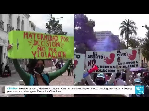 Ecuador: aplazada la votación sobre el proyecto de ley para aborto en casos de violación