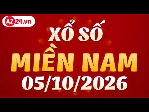Xổ số miền <strong>Nam</strong> ngày 5 tháng <strong>10</strong> - XSMN - SXMN - KQXSMN - Kết quả Xổ số kiến thiết miền <strong>Nam</strong> thứ 2