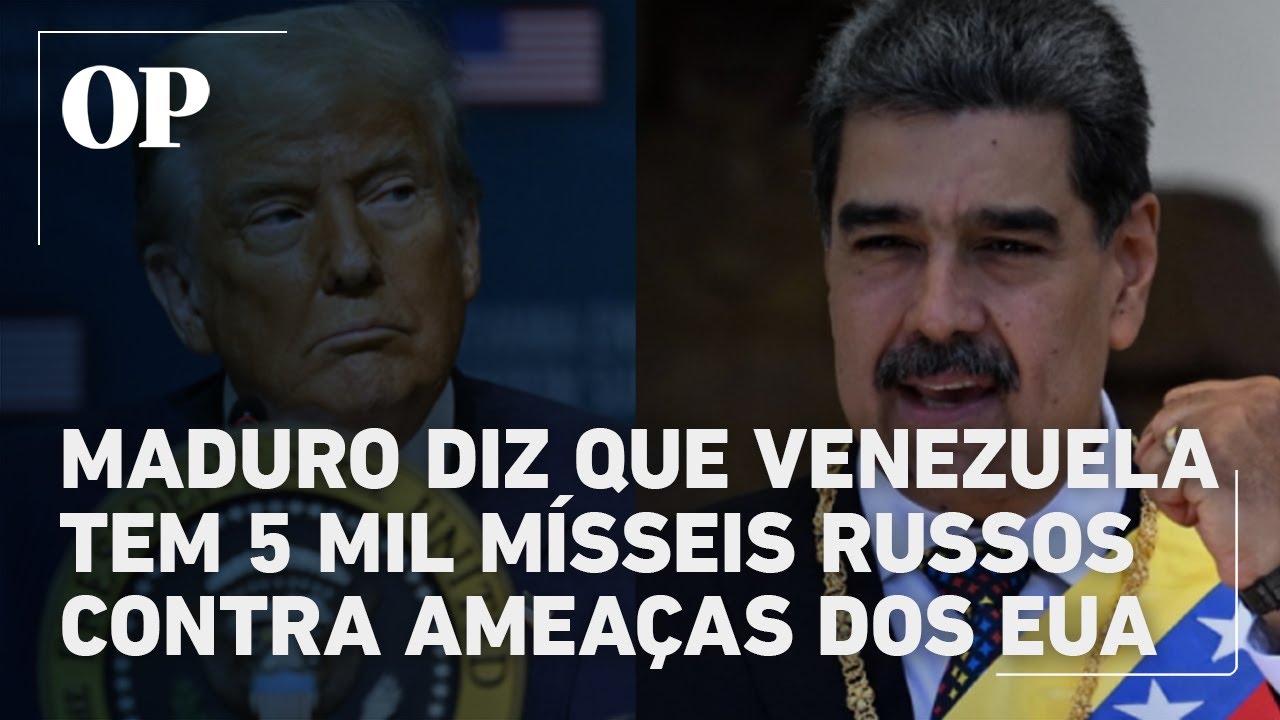 Maduro diz que Venezuela tem 5 mil mísseis russos para combater ameaças dos EUA