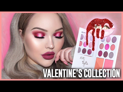 KYLIE COSMETICS Valentine's Day Collection - Review & Tutorial