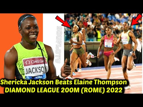 Shericka Jackson Beats Elaine Thompson 200M Diamond League