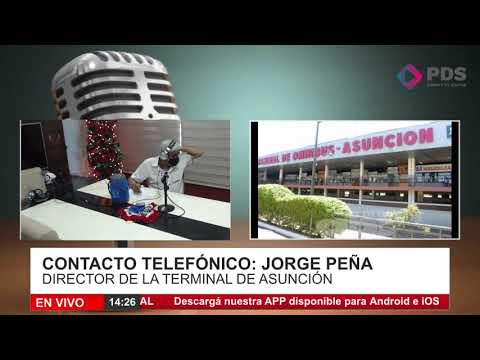 Entrevista- Jorge Peña Director de la Terminal de Omnibus de Asunción