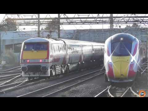 A sunny winters day at Doncaster Station on the ECML