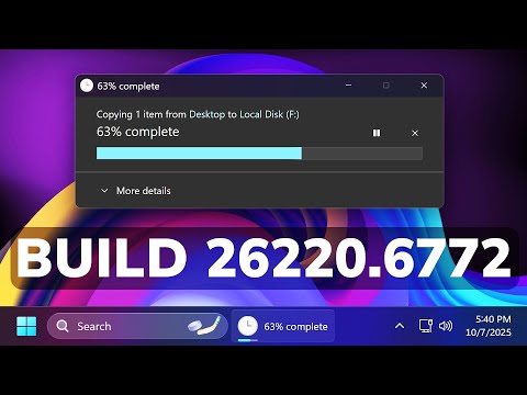 New Windows 11 25H2 Build 26220.6772 – New Dark Mode Dialogs, Windows Setup Changes and Fixes (Dev)