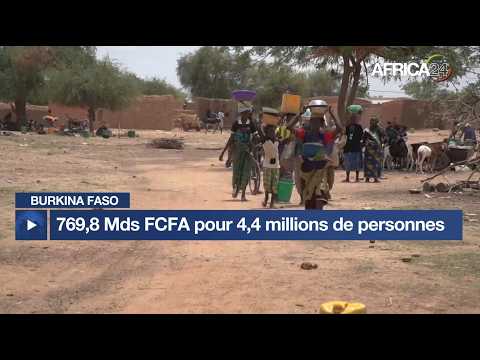 Burkina Faso : 769,8 Mds FCFA pour 4,4 millions de personnes