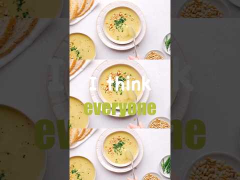 I think everyone should have a go-to soup recipe for fall #soup #potato #plantbasedcooking