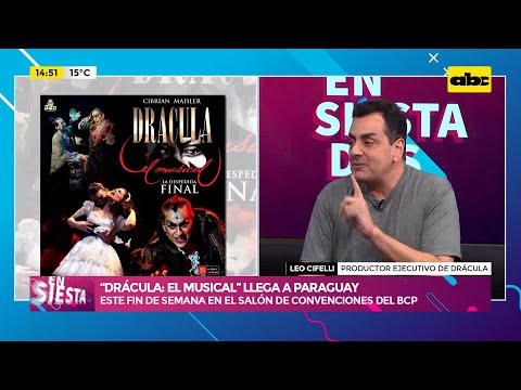 “Drácula: el musical” llega a Paraguay