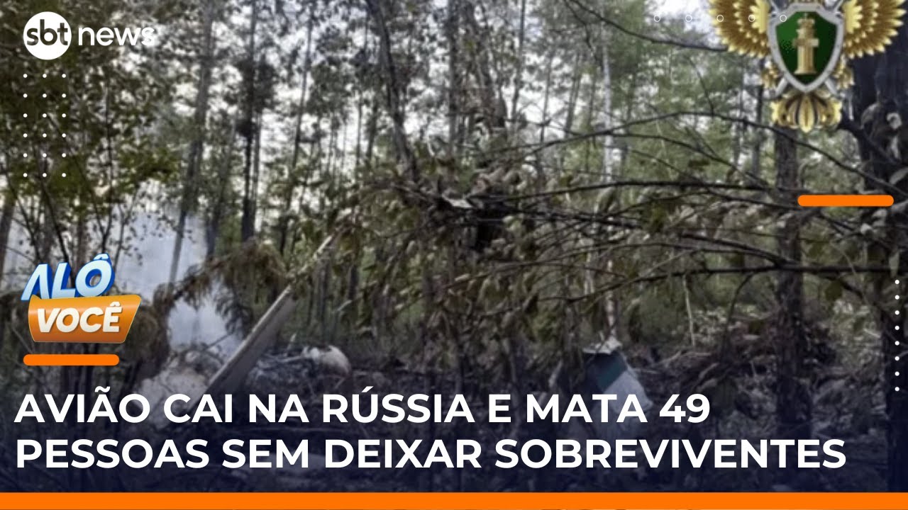 Rússia confirma morte de 49 pessoas em queda de avião no Extremo Oriente do país | AloVoce