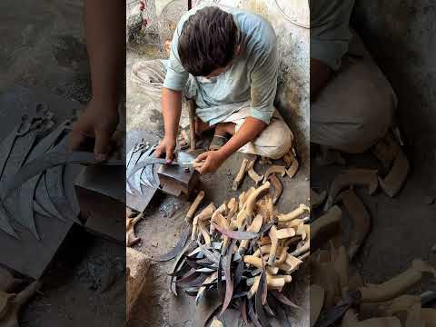 How Farming Sickles Are Made | Satisfying Steel Tool Making Process