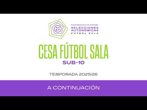 #14 CESA FÚTBOL SALA FEMENINO - SUB 10 I Canarias - Ceuta | Triangular A | 25/26 I 