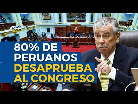 Encuesta IPSOS | CONGRESO cierra con una DESAPROBACIÓN HISTÓRICA de 80%, análisis de Guillermo Loli