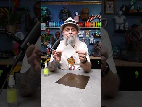 TPU zerstörungsfrei von der Druckplatte lösen 🤯 |  #3DDruck #TPU #TPUPrint #3DPrinting