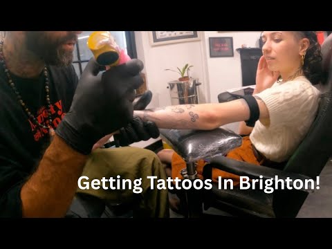 Getting random tattoos in Brighton! | Biddle