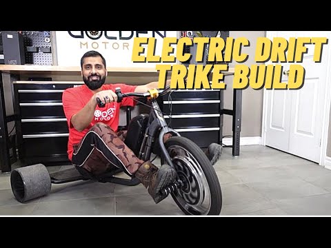 Making an Electric Motorized Drift Trike