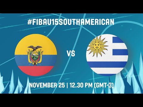 Ecuador v Uruguay | Full Basketball Game | FIBA South American U15 Women's Championship 2022