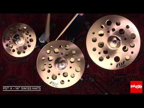 PAISTE CYMBALS - Comparison (PSTX Swiss Hats)