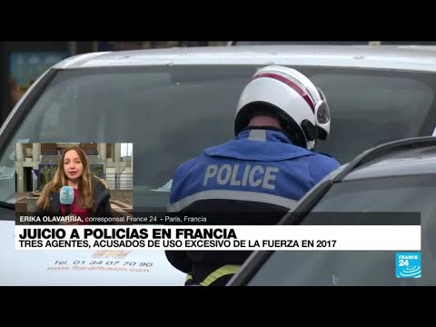 Informe desde París: tres policías a juicio por uso excesivo de la fuerza contra joven afro