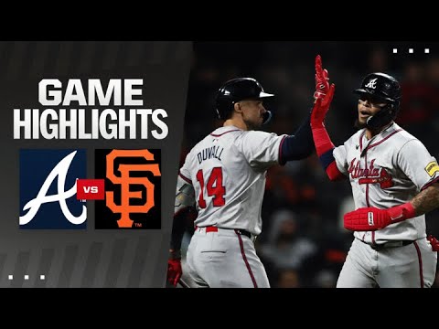 Braves vs. Giants Game Highlights (8/12/24) | MLB Highlights