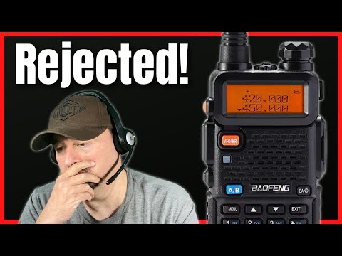 Baofeng UV-5R Adjacent Signal Rejection Test with TinySA
