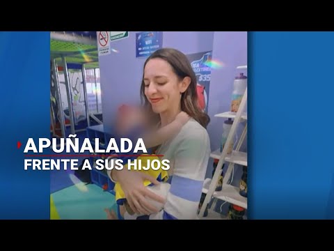 Sandra Paola fue apuñalada por su exesposo, frente a sus dos pequeños hijos