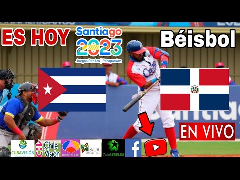 Cuba vs. República Dominicana en vivo, donde ver, a que hora juega Cuba vs. RD, béisbol