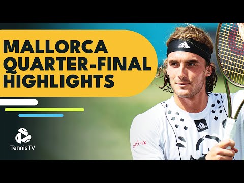 Medvedev Faces Bautista Agut; Tsitsipas Plays Giron | Mallorca 2022 Quarter-Final Highlights