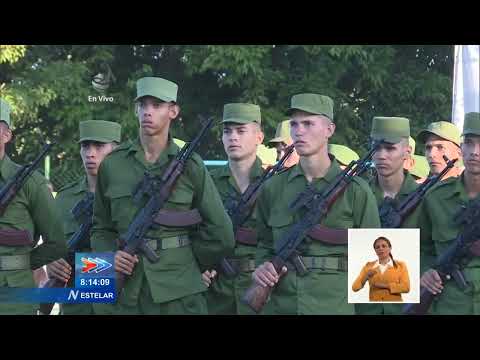 Acto de inicio del año de Preparación para la Defensa en Cuba