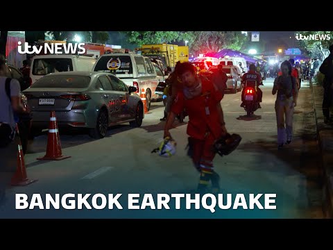ITV News reports from the heart of deviating earthquake in Bangkok | ITV News
