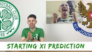 Celtic v St Johnstone | Starting XI Prediction