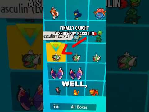 Shiny Hunting Basculin in Pokemon