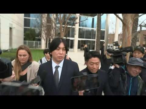 Ohtani's former interpreter leaves court after sentencing | AFP