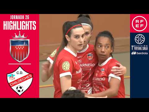 Resumen #PrimeraIberdrola | Futsi Atlético Navalcarnero 9-2 CD Chiloeches | Jornada 26