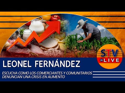 LEONEL FERNÁNDEZ ESCUCHA COMO LOS COMERCIANTES Y COMUNITARIOS DENUNCIAN UNA CRISIS EN AUMENTO