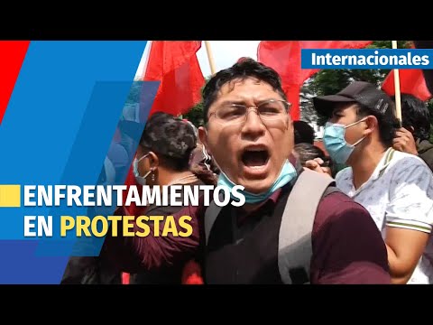 Protestas en México por la visita del presidente cubano Díaz-Canel