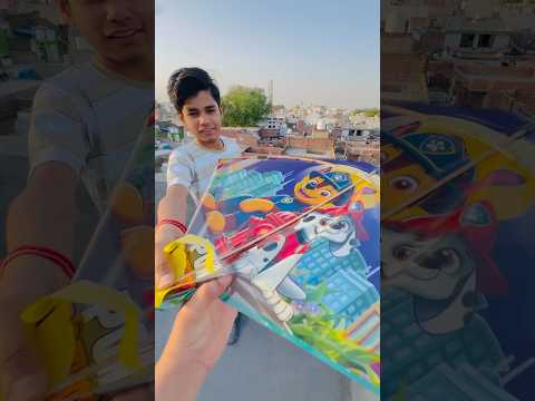 Kathi <strong>ki</strong> madad se padosi <strong>ki</strong> chath se patang nikal li 🥰😍 #kite #patang #kiteflying #patangbazi