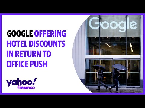 Google is offering staff on-campus hotel discounts to employees in return-to-office push