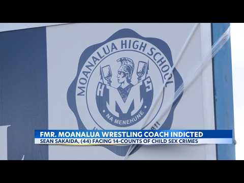Former Moanalua High School girls wrestling coach indicted on <strong>child</strong> pornography, <strong>child</strong> sex
