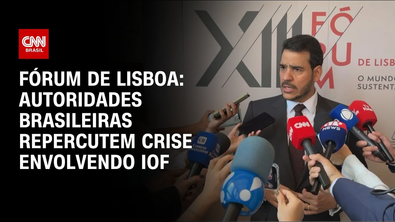 Crise do IOF domina bastidores do Fórum de Lisboa | CNN PRIME TIME