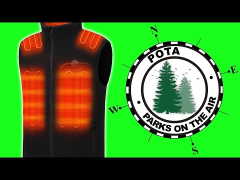 Stay Warm for POTA this Winter!  Heated Vest for Outdoor Ham Radio