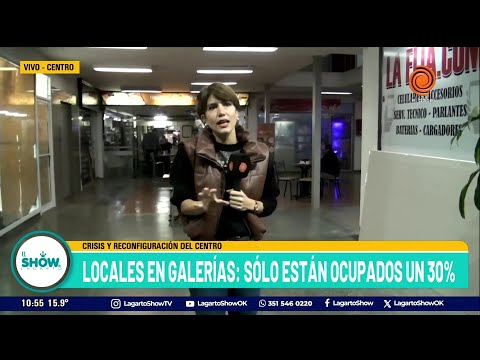 30% de ocupación de locales en galerías comerciales de Córdoba Capital