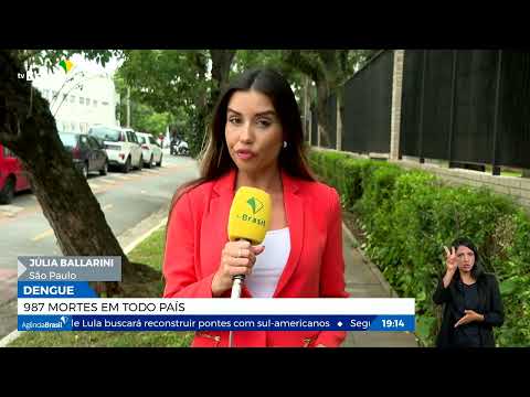 Dengue causa 987 mortes no país até o momento