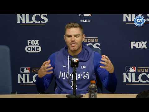 NLCS 2026: Freddie Freeman praises Dodgers coaches &amp; Brewers, possible final run with core group