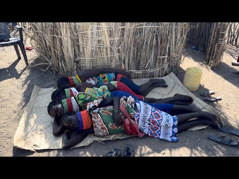 African Village Life Morning Routine of Desert Women and Cooking Breakfast🏜️
